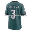 Mens Nike Nolan Smith Midnight Green Philadelphia Eagles Team Game Jersey