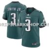 Mens Nike Nolan Smith Midnight Green Philadelphia Eagles Team Game Jersey