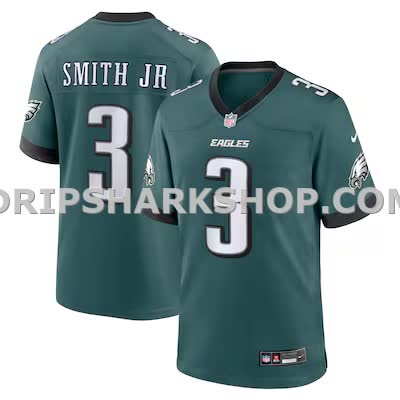 Mens Nike Nolan Smith Midnight Green Philadelphia Eagles Team Game Jersey