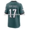 Mens Nike Harold Carmichael Midnight Green Philadelphia Eagles Team Retired Player Game Jersey