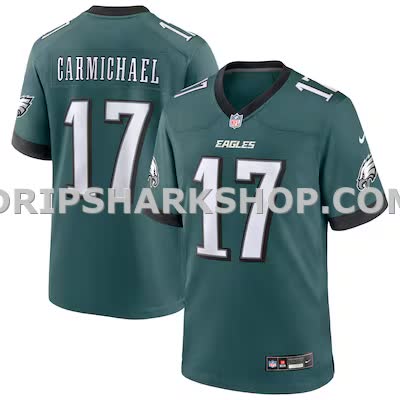 Mens Nike Harold Carmichael Midnight Green Philadelphia Eagles Team Retired Player Game Jersey