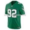 Mens Nike Reggie White Kelly Green Philadelphia Eagles Alternate Vapor Fuse Limited Jersey