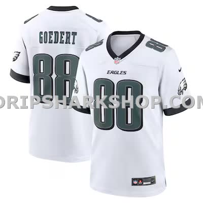 Mens Nike Dallas Goedert White Philadelphia Eagles White Game Jersey