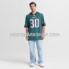 NFL262dc2G10-5b5e15 Mens Nike Jihaad Campbell Green Philadelphia Eagles Game Player Jersey