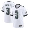 Mens Nike Nolan Smith White Philadelphia Eagles White Game Jersey