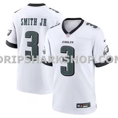 Mens Nike Nolan Smith White Philadelphia Eagles White Game Jersey