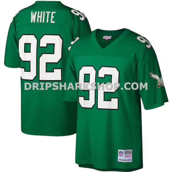 Mens Mitchell And Ness Reggie White Kelly Green Philadelphia Eagles Legacy Replica Jersey Pi3610000