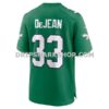 Mens Nike Cooper Dejean Kelly Green Philadelphia Eagles Alternate Game Jersey