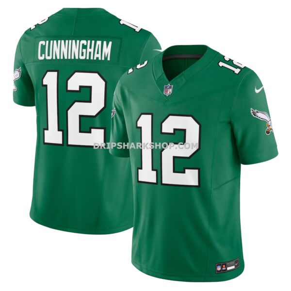 NFL264400G04-579153 Mens Nike Randall Cunningham Kelly Green Philadelphia Eagles Alternate Vapor Fuse Limited Jersey