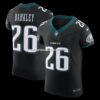 Mens Nike Saquon Barkley Black Philadelphia Eagles Alternate Vapor Fuse Elite Jersey