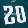 Mens Mitchell And Ness Brian Dawkins Green Philadelphia Eagles Legacy Replica Jersey