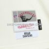 Mens Mitchell And Ness Brian Dawkins Cream Philadelphia Eagles Chainstitch Legacy Jersey