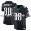 Mens Nike Dallas Goedert Black Philadelphia Eagles Alternate Vapor Fuse Limited Jersey