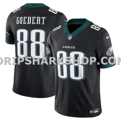 Mens Nike Dallas Goedert Black Philadelphia Eagles Alternate Vapor Fuse Limited Jersey