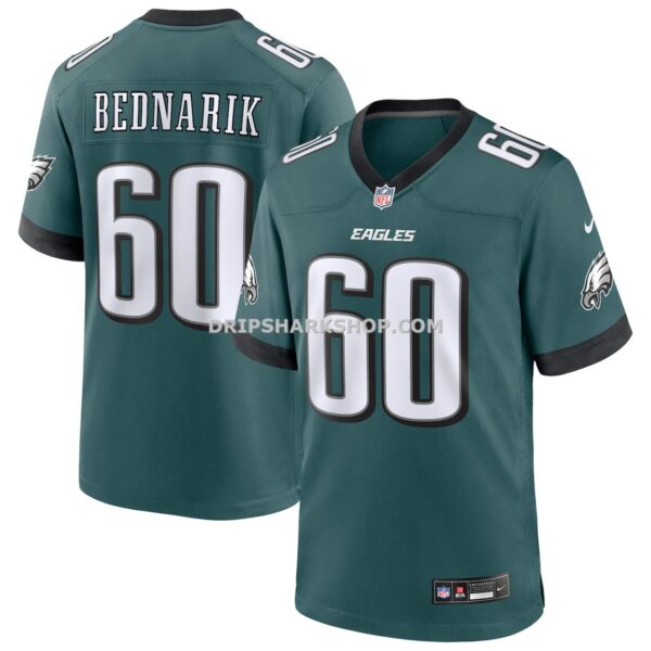NFL265187G04-3b0c61 Mens Nike Chuck Bednarik Midnight Green Philadelphia Eagles Team Retired Player Game Jersey