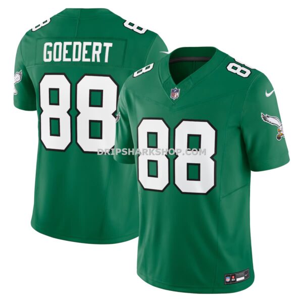 NFL2656e5G04-60837a Mens Nike Dallas Goedert Kelly Green Philadelphia Eagles Vapor Fuse Limited Jersey