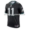 Mens Nike Aj Brown Black Philadelphia Eagles Legend Player Performance Top