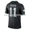 Mens Nike Aj Brown Black Philadelphia Eagles Legend Player Performance Top