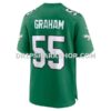 Mens Nike Brandon Graham Kelly Green Philadelphia Eagles Alternate Game Jersey