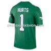 NFL265c86G06-adefdf Mens Nike Jalen Hurts Kelly Green Philadelphia Eagles Legend Player Performance Top
