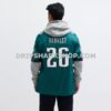 Mens Nike Saquon Barkley Midnight Green Philadelphia Eagles Game Player Jersey