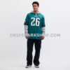 Mens Nike Saquon Barkley Midnight Green Philadelphia Eagles Game Player Jersey