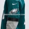 Mens Nike Saquon Barkley Midnight Green Philadelphia Eagles Game Player Jersey