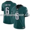 Mens Nike Devonta Smith Green Philadelphia Eagles Vapor Fuse Limited Jersey