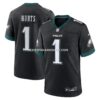 NFL26625aG04-bc374a Mens Nike Jalen Hurts Black Philadelphia Eagles Alternate Game Jersey