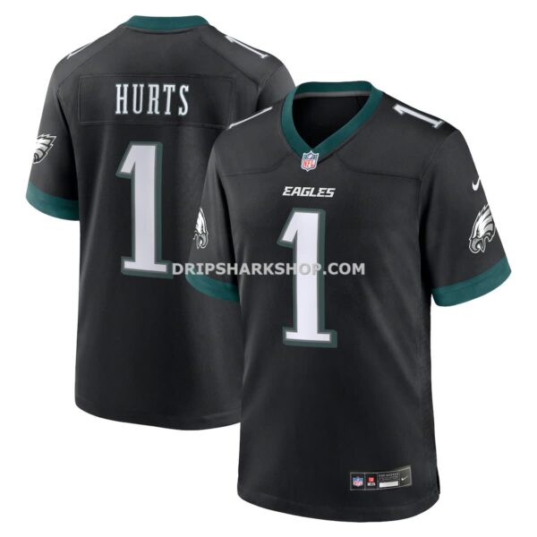 NFL26625aG04-bc374a Mens Nike Jalen Hurts Black Philadelphia Eagles Alternate Game Jersey
