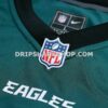 Mens Nike Ty Robinson Midnight Green Philadelphia Eagles Team Game Jersey