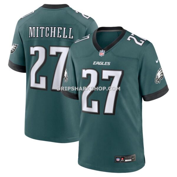 Mens Nike Quinyon Mitchell Midnight Green Philadelphia Eagles Player Game Jersey
