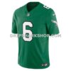 NFL266598G05-1f8ce5 Mens Nike Devonta Smith Kelly Green Philadelphia Eagles Vapor Fuse Limited Jersey
