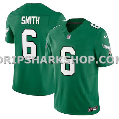 Mens Nike Devonta Smith Kelly Green Philadelphia Eagles Vapor Fuse Limited Jersey