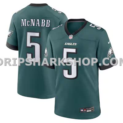 Mens Nike Donovan Mcnabb Midnight Green Philadelphia Eagles Team Retired Game Jersey