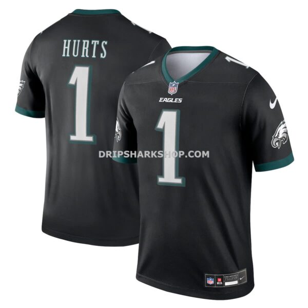 Mens Nike Jalen Hurts Black Philadelphia Eagles Legend Player Performance Top