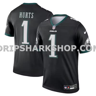 Mens Nike Jalen Hurts Black Philadelphia Eagles Legend Player Performance Top
