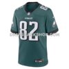 Mens Nike Mike Quick Midnight Green Philadelphia Eagles Team Retired Player Game Jersey