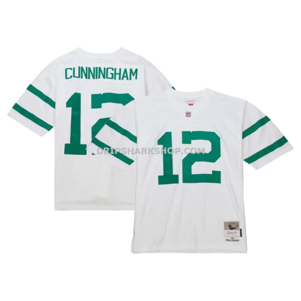 Mens Mitchell And Ness Randall Cunningham White Philadelphia Eagles Legacy Replica Jersey