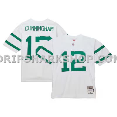 Mens Mitchell And Ness Randall Cunningham White Philadelphia Eagles Legacy Replica Jersey