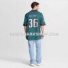 Mens Nike Brian Westbrook Midnight Green Philadelphia Eagles Team Retired Game Jersey