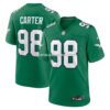 NFL268b40G04-3b3787 Mens Nike Jalen Carter Kelly Green Philadelphia Eagles Alternate Game Jersey