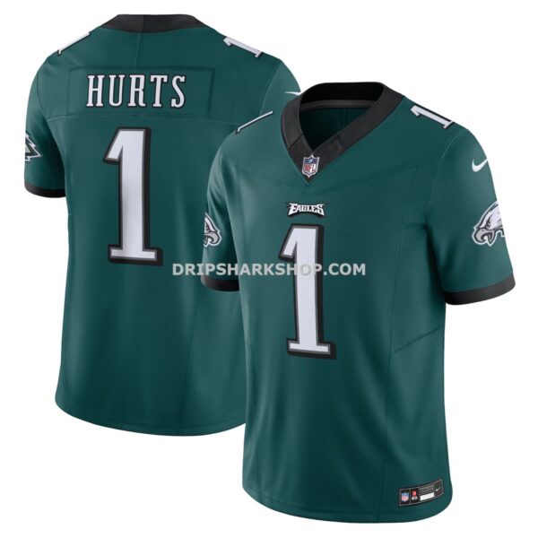 Mens Nike Jalen Hurts Green Philadelphia Eagles Vapor Fuse Limited Jersey
