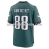 Mens Nike Dallas Goedert Midnight Green Philadelphia Eagles Team Game Jersey