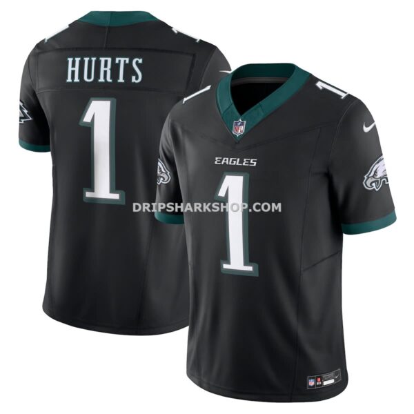 Mens Nike Jalen Hurts Black Philadelphia Eagles Alternate Vapor Fuse Limited Jersey