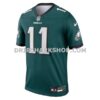 Mens Nike Aj Brown Green Philadelphia Eagles Legend Player Performance Top