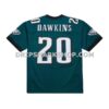 Mens Mitchell And Ness Brian Dawkins Green Philadelphia Eagles 2007 Authentic Throwback Retired Player Jersey