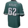 NFL269c8aG02-a6554e Mens Nike Jason Kelce Midnight Green Philadelphia Eagles Game Jersey Pi3892000