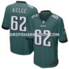 NFL269c8aM01-f08c7e Mens Nike Jason Kelce Midnight Green Philadelphia Eagles Game Jersey Pi3892000