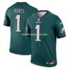 Mens Nike Jalen Hurts Green Philadelphia Eagles Legend Player Performance Top